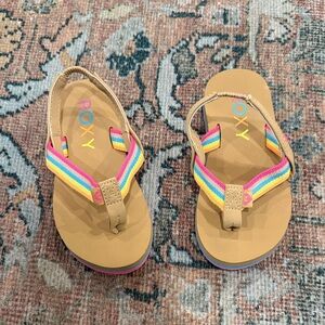 Roxy Kids' Sandals with Colorful Straps